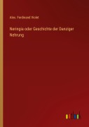 Cover-Bild zum Titel 'Neringia oder Geschichte der Danziger Nehrung' von 'Alex. Ferdinand Violet'