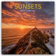 Sunsets - Sonnenuntergänge 2026 - 16-Monatskalender - Gifted Stationery Co. Ltd