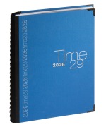 Cover-Bild zum Titel 'Time 29 mit Spirale 2 Farbe blau 2026' von ''