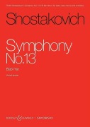 Cover-Bild zum Titel 'Sinfonie Nr. 13' von 'Dmitrij Schostakowitsch'