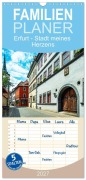 Cover-Bild zum Titel 'Familienplaner 2027 - Erfurt - Stadt meines Herzens mit 5 Spalten (Wandkalender, 21 x 45 cm) CALVENDO' von 'Sigrid Starick'