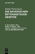 Cover-Bild zum Titel 'Grund- und Haussteuergesetz mit den Vollzugsvorschriften' von ''