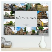 Cover-Bild zum Titel 'Mühlhausen Impressionen (hochwertiger Premium Wandkalender 2026 DIN A2 quer), Kunstdruck in Hochglanz' von 'Dirk Meutzner'