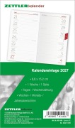 Cover-Bild zum Titel 'Kalenderersatzeinlage TP 1W/1S 2027' von ''