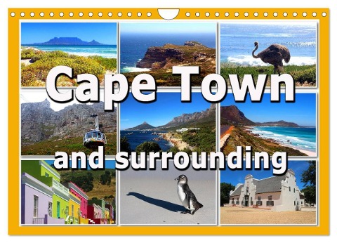 Cape Town and surrounding (Wall Calendar 2024 DIN A4 landscape), CALVENDO 12 Month Wall Calendar - Sylvia Schwarz