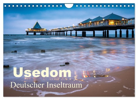 Usedom - Deutscher Inseltraum (Wandkalender 2024 DIN A4 quer), CALVENDO Monatskalender - Martin Wasilewski