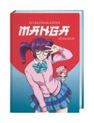 Manga Schülerkalender A5 2025/2026 - 17 Monate ab August 2025 - 
