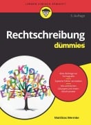 Cover-Bild zum Titel 'Rechtschreibung für Dummies' von 'Matthias Wermke'