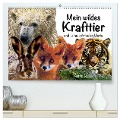 Mein wildes Krafttier und seine spirituellen Werte. (hochwertiger Premium Wandkalender 2025 DIN A2 quer), Kunstdruck in Hochglanz - Astrid Ryzek