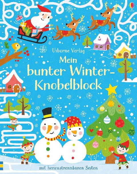 Mein bunter Winter-Knobelblock - Simon Tudhope