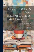 Cover-Bild zum Titel 'Eenige Proeven Van Boegineesche En Makassaarsche Poëzie' von 'B. F. Matthes'