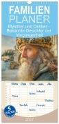 Cover-Bild zum Titel 'Familienplaner 2027 - Mystiker und Denker - Bekannte Gesichter der Vergangenheit mit 5 Spalten (Wandkalender, 21 x 45 cm) CALVENDO' von 'Liselotte Brunner-Klaus'
