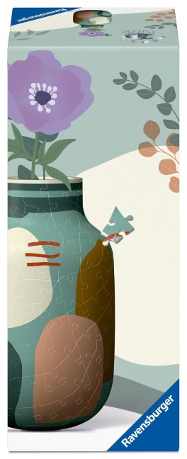 3D Puzzle Vase Organic Sage - 