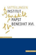 Cover-Bild zum Titel 'Mitteilungen Institut Papst Benedikt XVI.' von ''