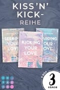 Cover-Bild zum Titel 'Sammelband der gefühlvollen Sports-Romance-Trilogie (Kiss'n'Kick)' von 'Nicole Alfa'