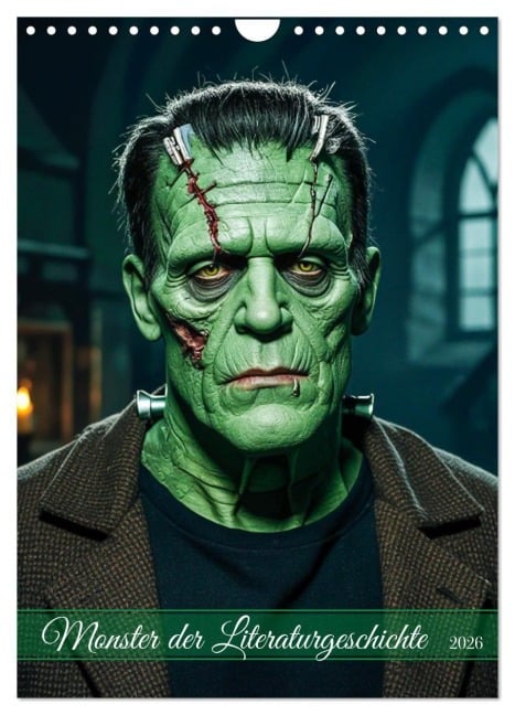 Monster der Literaturgeschichte (Wandkalender 2026 DIN A4 hoch), CALVENDO Monatskalender - Sell Pixs:Sell