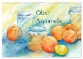 Obst Aquarelle (Wandkalender 2024 DIN A4 quer), CALVENDO Monatskalender - Jitka Krause
