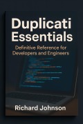 Cover-Bild zum Titel 'Duplicati Essentials' von 'Richard Johnson'