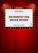 Cover-Bild zum Titel 'Die Moritat von Mackie Messer' von 'Kurt Weill'