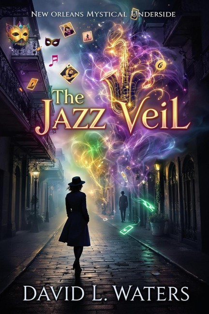 The Jazz Veil: New Orleans Mystical Underside (The Calliope Laveau's Series, #1) - David L. Waters