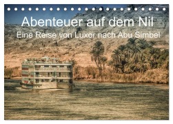 Cover-Bild zum Titel 'Abenteuer auf dem Nil. Eine Reise von Luxor nach Abu Simbel (Tischkalender 2026 DIN A5 quer), CALVENDO Monatskalender' von 'Steffen Wenske'