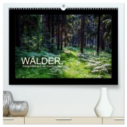 Cover-Bild zum Titel 'Wälder, fotografiert auf vier Kontinenten (hochwertiger Premium Wandkalender 2026 DIN A2 quer), Kunstdruck in Hochglanz' von 'Richard Walliser'