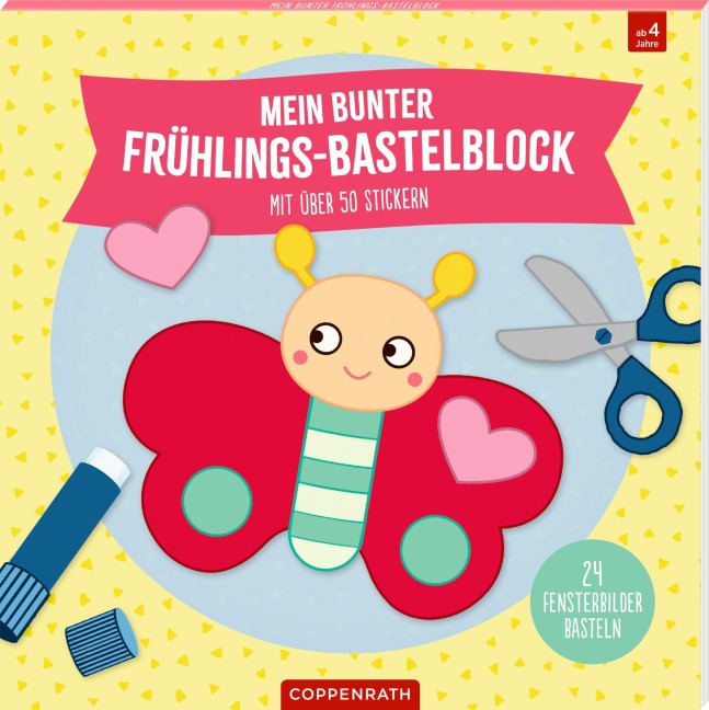 Mein bunter Frühlings-Bastelblock - 