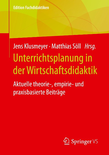 Unterrichtsplanung in der Wirtschaftsdidaktik - 