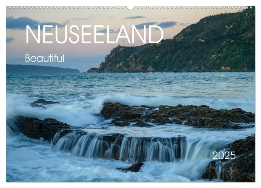 Beautiful Neuseeland (Wandkalender 2025 DIN A2 quer), CALVENDO Monatskalender - Christian Heeb