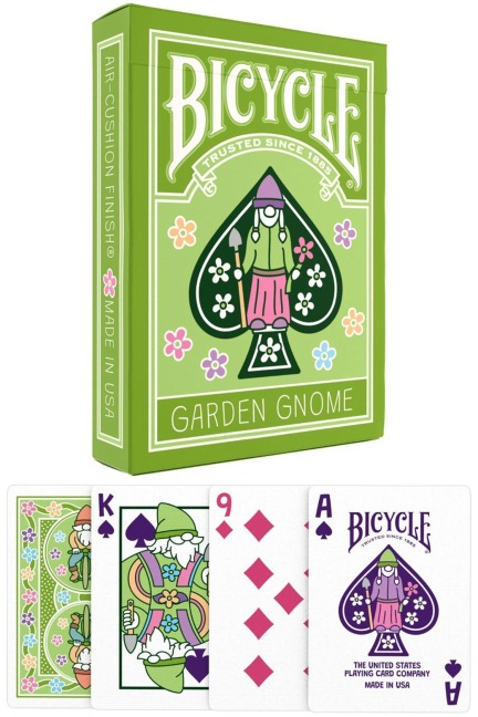 Bicycle® Garden Gnome (Designer Spielkarten, Poker, Skat...) - Uspc
