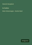 Cover-Bild zum Titel 'In Italien' von 'Heinrich Hansjakob'