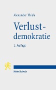 Cover-Bild zum Titel 'Verlustdemokratie' von 'Alexander Thiele'