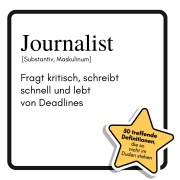 Cover-Bild zum Titel 'Journalist' von 'Lena Keller'