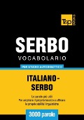 Cover-Bild zum Titel 'Vocabolario Italiano-Serbo per studio autodidattico - 3000 parole' von 'Andrey Taranov'