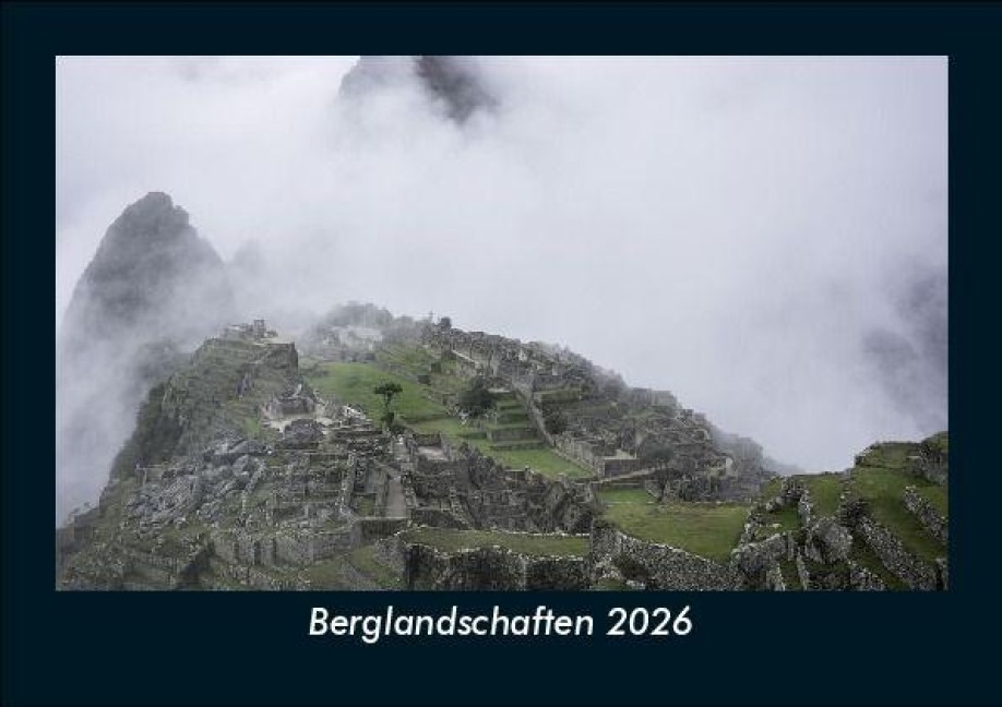 Berglandschaften 2026 Fotokalender DIN A5 - Tobias Becker