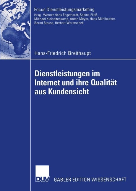 Dienstleistungen im Internet und ihre Qualität aus Kundensicht - Hans-Friedrich Breithaupt