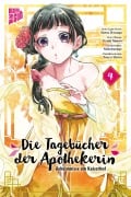 Cover-Bild zum Titel 'Die Tagebücher der Apothekerin - Geheimnisse am Kaiserhof 4' von 'Natsu Hyuuga, Itsuki Nanao'