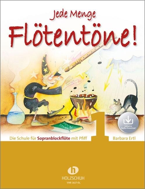 Jede Menge Flötentöne! 1 (mit Audio-Download) - Barbara Ertl