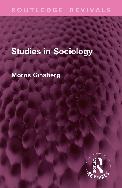 Studies in Sociology - Morris Ginsberg