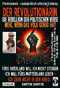 Cover-Bild zum Titel 'DER REVOLUTIONÄRIN - Die Rebellion der politischen Verse: wehe, wenn das Volk genug hat' von 'Dantse Dantse'