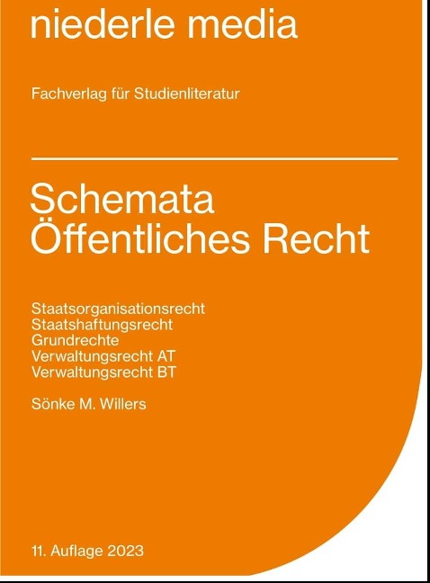 Schemata Öffentliches Recht - Karteikarten - Sönke M Willers