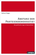 Cover-Bild zum Titel 'Absturz der Parteiendemokratie?' von 'Helmut Klages'