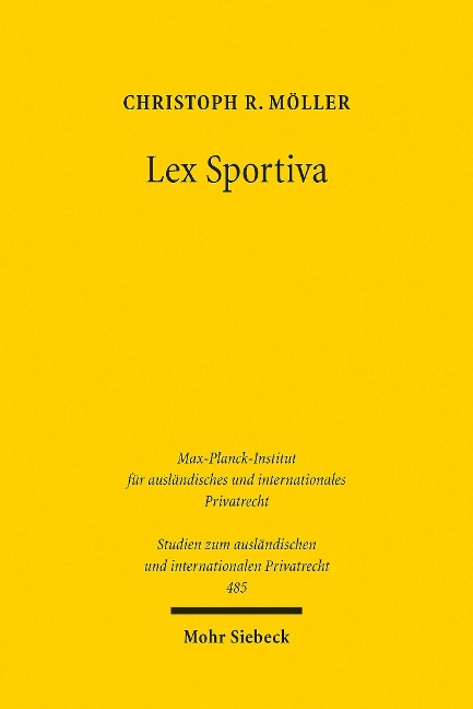 Lex Sportiva - Christoph R. Möller
