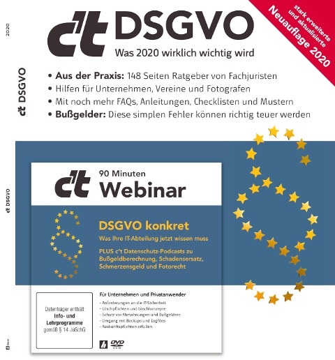 c't DSGVO 2020 - Was 2020 wirklich wichtig wird - c't-Redaktion