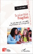 Cover-Bild zum Titel 'Scolarités fragiles' von 'Pierre Bringuier'