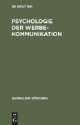 Cover-Bild zum Titel 'Psychologie der Werbekommunikation' von ''