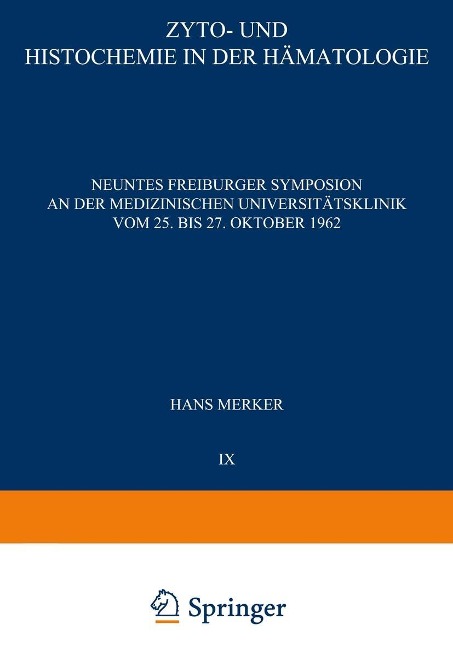 Zyto- und Histochemie in der Hämatologie - 