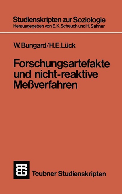 Forschungsartefakte und nicht-reaktive Meßverfahren - H. E. Lück