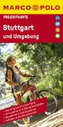 Cover-Bild zum Titel 'MARCO POLO Freizeitkarte 39 Stuttgart und Umgebung 1:100.000' von ''