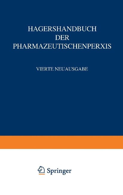 Chemikalien und Drogen - Paul Heinz List, Ludwig Hörhammer